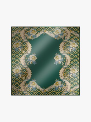 Жёлтый платок WEEKEND ACCESSORIES: фото - Invogue