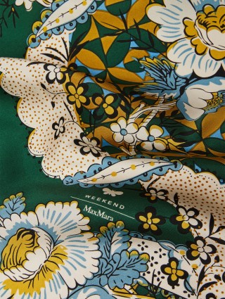 Жёлтый платок WEEKEND ACCESSORIES: фото 3 - Invogue