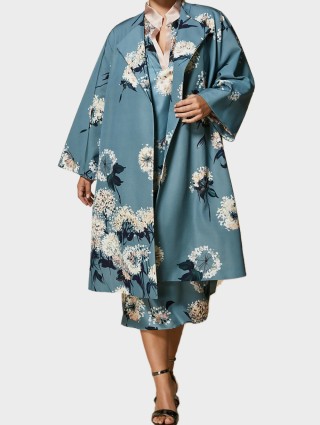 Блакитний кардиган MARINA RINALDI : фото - Invogue