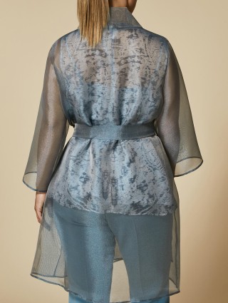 Блакитний кардиган MARINA RINALDI : фото 1 - Invogue