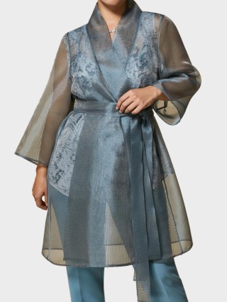 Блакитний кардиган MARINA RINALDI : фото - Invogue