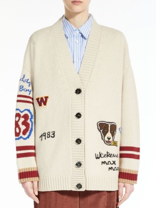 Бежевий кардиган WEEKEND MAX MARA : фото 1 - Invogue