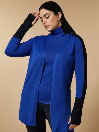 Синій кардиган MARINA RINALDI : фото 1 - Invogue