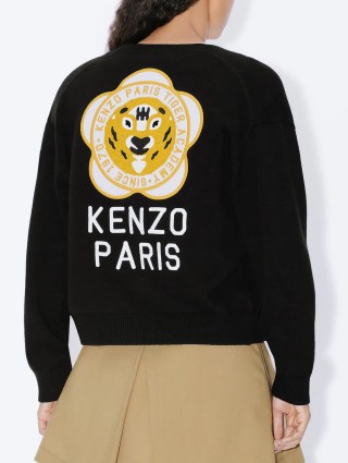 Чорний кардиган KENZO : фото 2 - Invogue