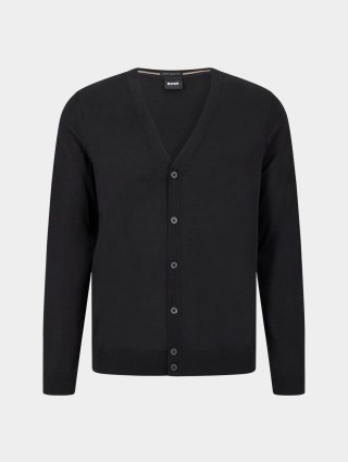 Чорний кардиган BOSS : фото - Invogue