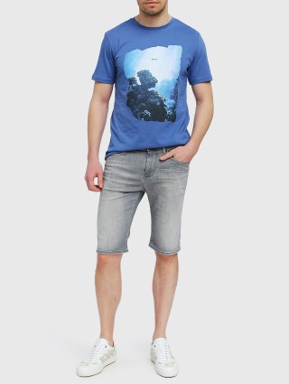 Белые кеды BOSS: фото 1 - Invogue