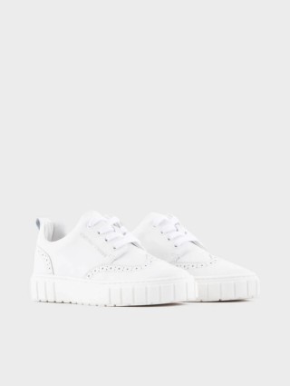 Білі кеди EMPORIO ARMANI KIDS : фото 1 - Invogue