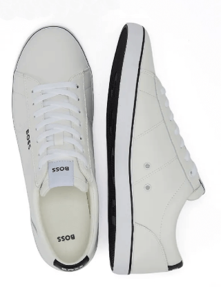 Білі кеди BOSS : фото 3 - Invogue