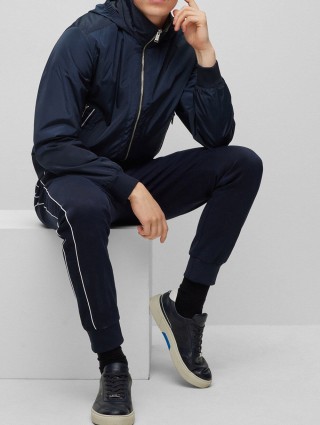 Темно-сині кеди BOSS : фото 4 - Invogue