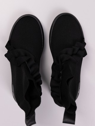 Чорні кеди FLORENS : фото 2 - Invogue