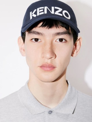 Синя кепка KENZO : фото 4 - Invogue