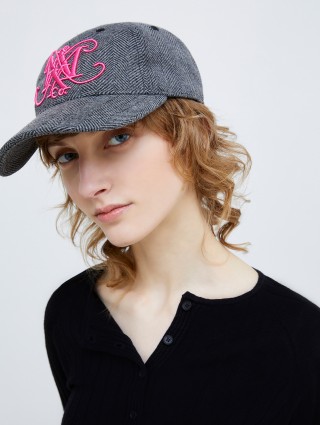 Сіра кепка Max&Co з логотипом: фото 1 - Invogue