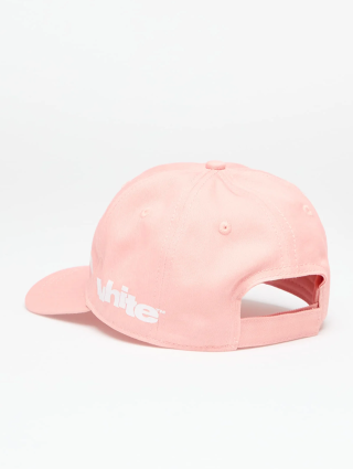 Розовая кепка OFF WHITE с логотипом: фото 1 - Invogue