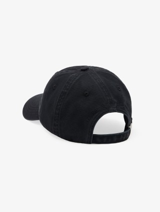 Чёрная кепка GANNI из хлопка: фото 1 - Invogue