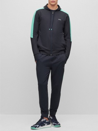 Темно-синя кофта BOSS : фото 1 - Invogue