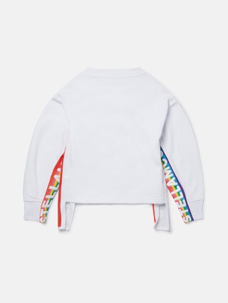 Білі кофта, брюки STELLA MCCARTNEY KIDS : фото 1 - Invogue