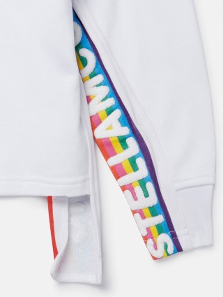 Білі кофта, брюки STELLA MCCARTNEY KIDS : фото 4 - Invogue