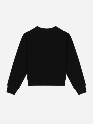 Чорна кофта Dolce&Gabbana бавовняна: фото 1 - Invogue