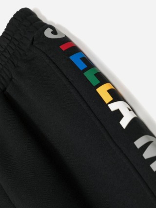 Чорний костюм STELLA MCCARTNEY з логотипом: фото 2 - Invogue