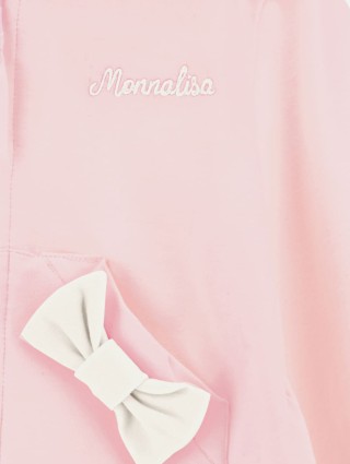 Рожева кофта MONNALISA : фото 2 - Invogue