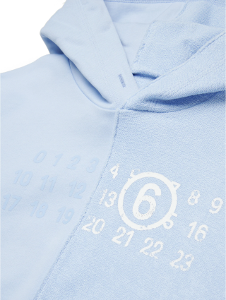 Чорний костюм MM6 MAISON MARGIELA KIDS бавовняний: фото 3 - Invogue