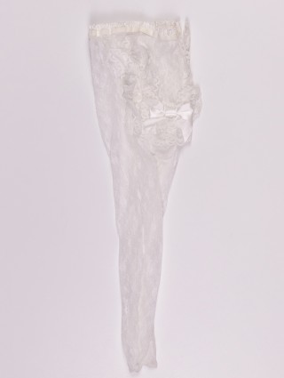 Кремовые колготы MONNALISA: фото 2 - Invogue