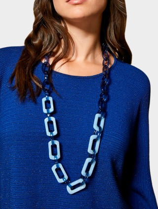 Синє кольє MARINA RINALDI : фото 2 - Invogue