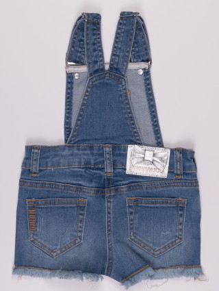 Комбинезон/шорты джинс MONNALISA (32452): фото 1 - Invogue