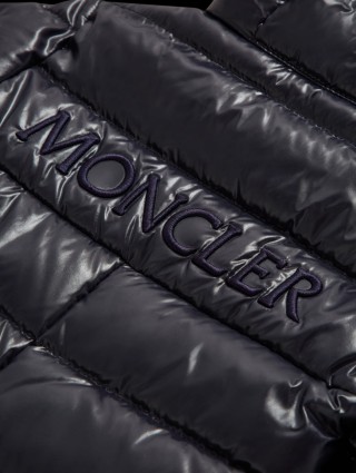 Синій комбінезон indro MONCLER ENFANT: фото 3 - Invogue