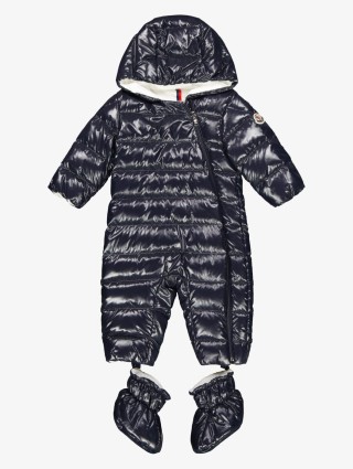 Синій комбінезон indro MONCLER ENFANT: фото - Invogue