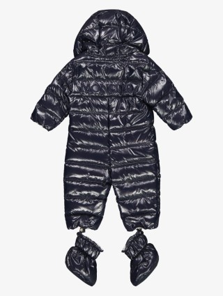 Синій комбінезон indro MONCLER ENFANT: фото 1 - Invogue