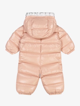 Рожевий комбінезон samian MONCLER ENFANT: фото 1 - Invogue