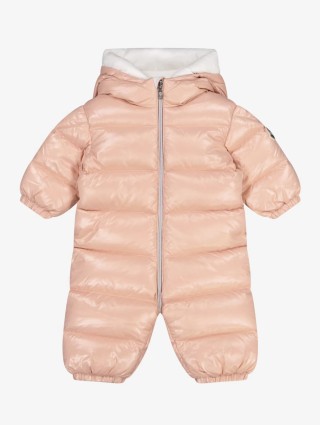 Рожевий комбінезон samian MONCLER ENFANT: фото - Invogue