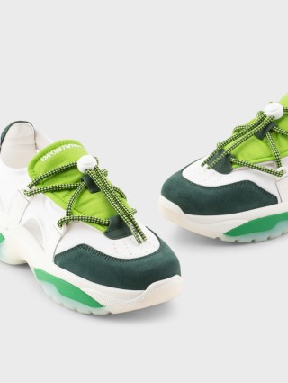 Різнокольорові кросівки EMPORIO ARMANI KIDS: фото 3 - Invogue