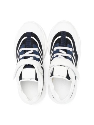 Різнокольорові кросівки EMPORIO ARMANI KIDS: фото 2 - Invogue