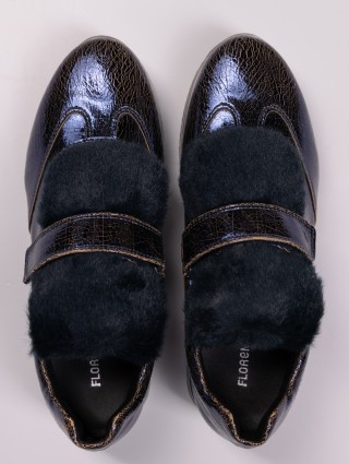 Сині кросівки FLORENS : фото 2 - Invogue