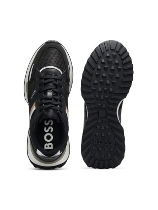 Чёрные кроссовки BOSS : фото 4 - Invogue