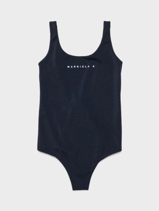 Чорний купальник MM6 MAISON MARGIELA KIDS : фото - Invogue