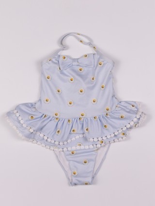 Голубой купальник MONNALISA: фото - Invogue