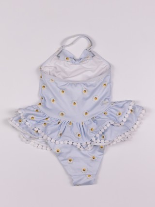 Голубой купальник MONNALISA: фото 1 - Invogue