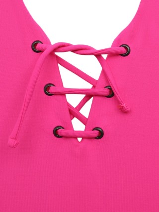 Розовый купальник STORY LORIS: фото 2 - Invogue