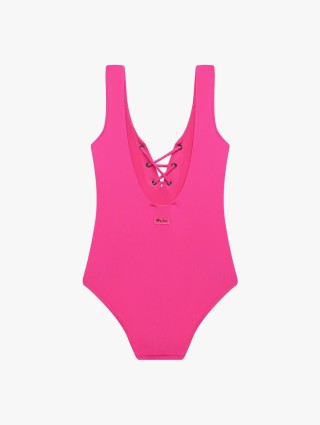 Розовый купальник STORY LORIS: фото 1 - Invogue