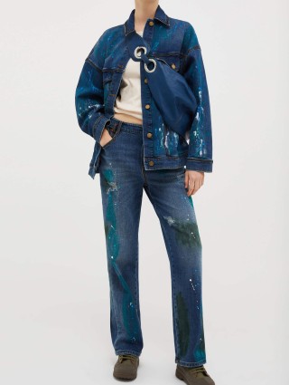 Синяя куртка MAX&CO: фото 4 - Invogue