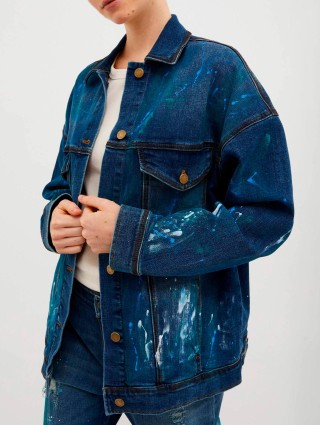 Синяя куртка MAX&CO: фото 3 - Invogue