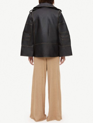 Чёрная куртка BY MALENE BIRGER: фото 2 - Invogue