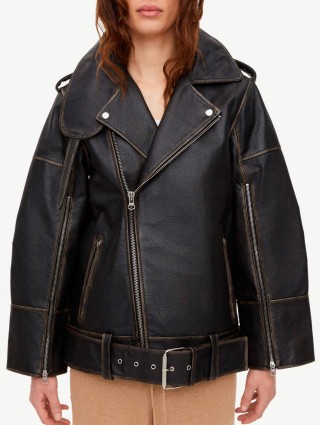 Чёрная куртка BY MALENE BIRGER: фото 1 - Invogue