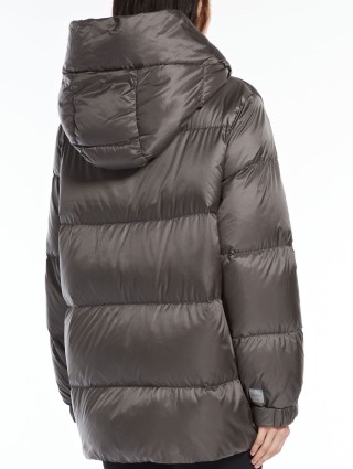 Серая куртка MAX MARA: фото 2 - Invogue