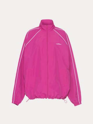 Рожева куртка PUSHBUTTON вільного крою: фото - Invogue