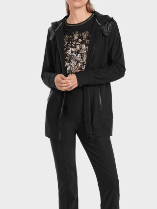 Чорна куртка MARC CAIN : фото 1 - Invogue