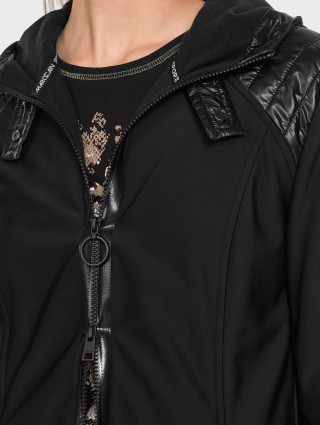 Чорна куртка MARC CAIN : фото 3 - Invogue